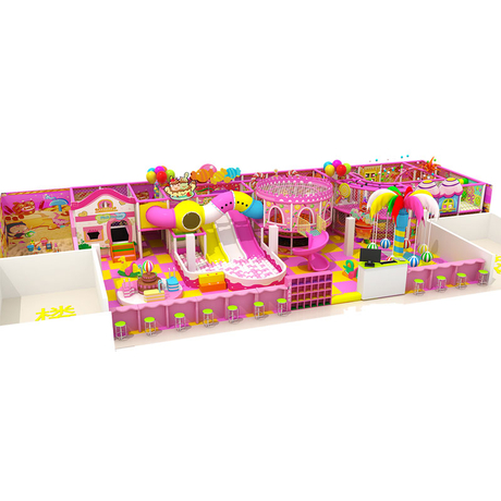 Cheap Candy Theme Indoor Playground Supplier