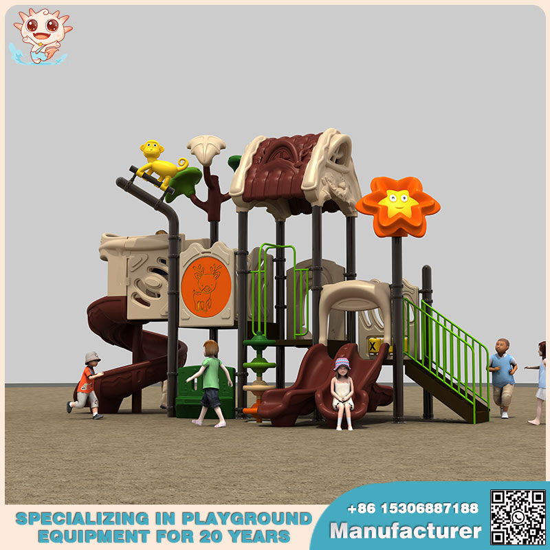  Treehouse Playground Unleashes The Life of Outdoor Playground Equipment