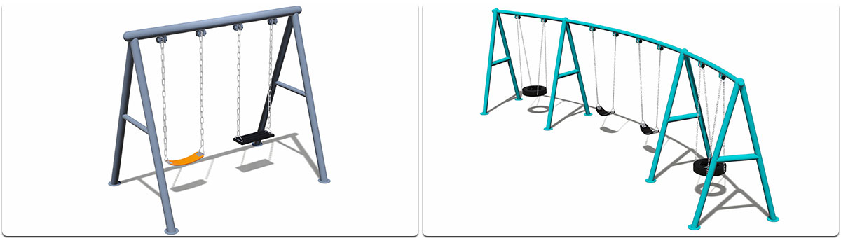 playground swing for outdoor (4) affordable outdoor playground swing (4)