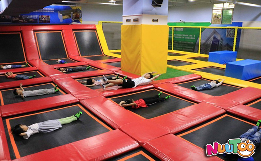 Children's play equipment + indoor large trampoline + trampoline park