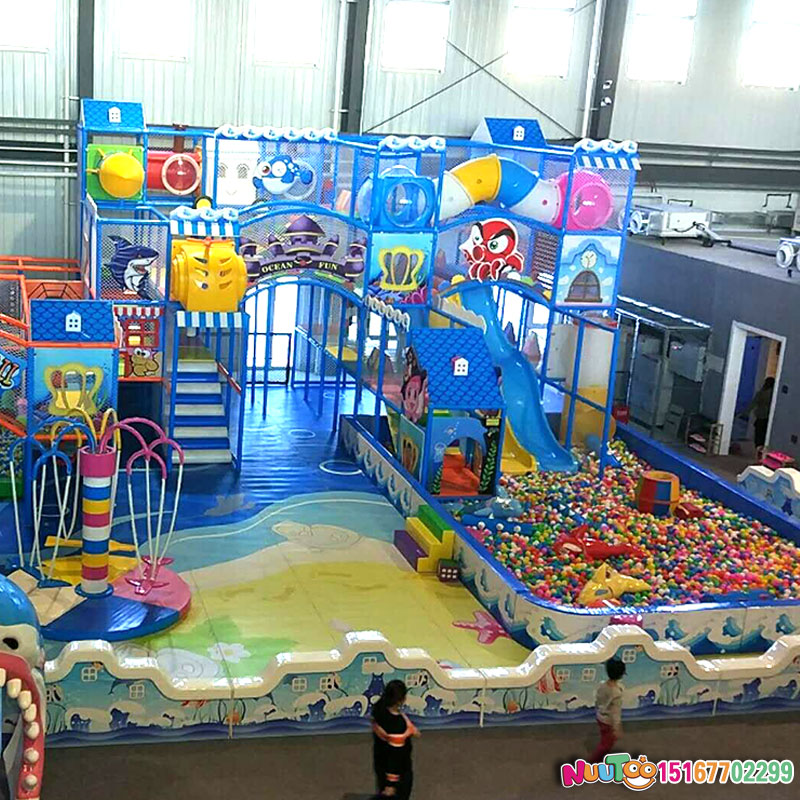 Indoor naughty castle combination park children's playground equipment