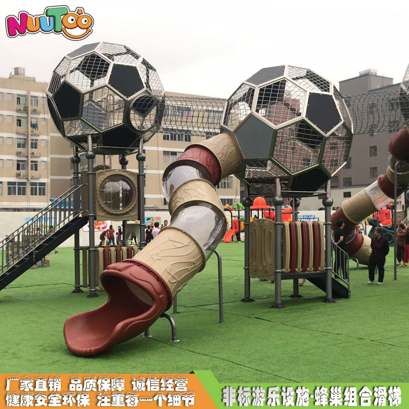 Honeycomb maze combination outdoor non-standard amusement equipment_乐图娱乐