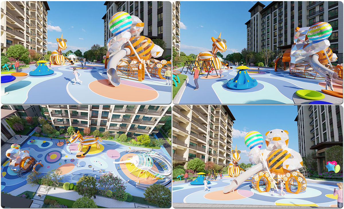 Customization Process for Outdoor Playgrounds (3) Customization Process for Outdoor Playgrounds (3)