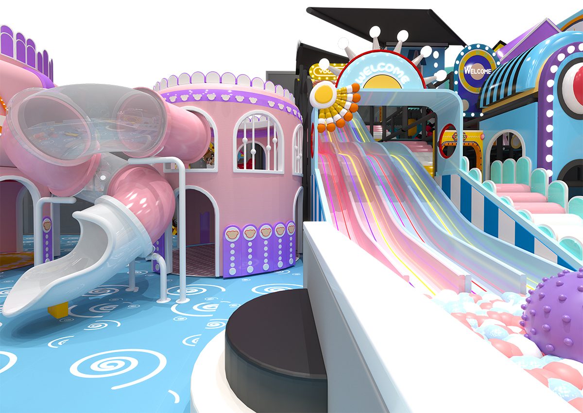 4.Pastel Colored Maze Indoor Playground (4) 4.Pastel Colored Maze Indoor Playground (4)