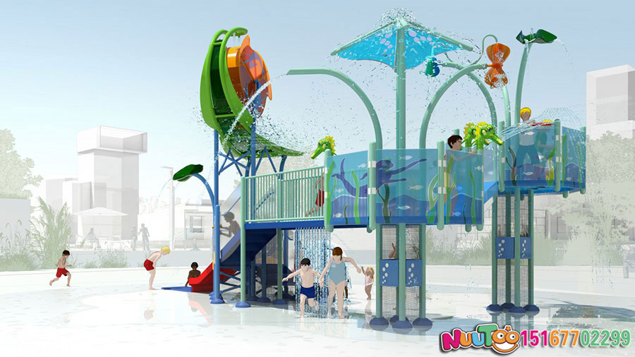 Water Slide + Water Amusement Equipment + Children's Play Facilities (5)