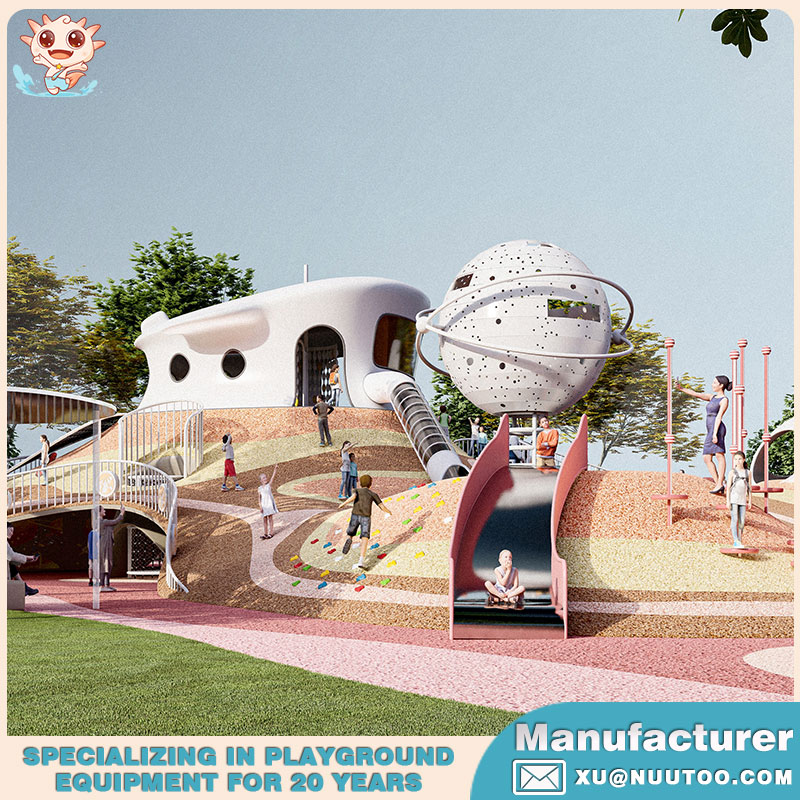 Landscape Playground Equipment Manufacturer Create Dream City Playground