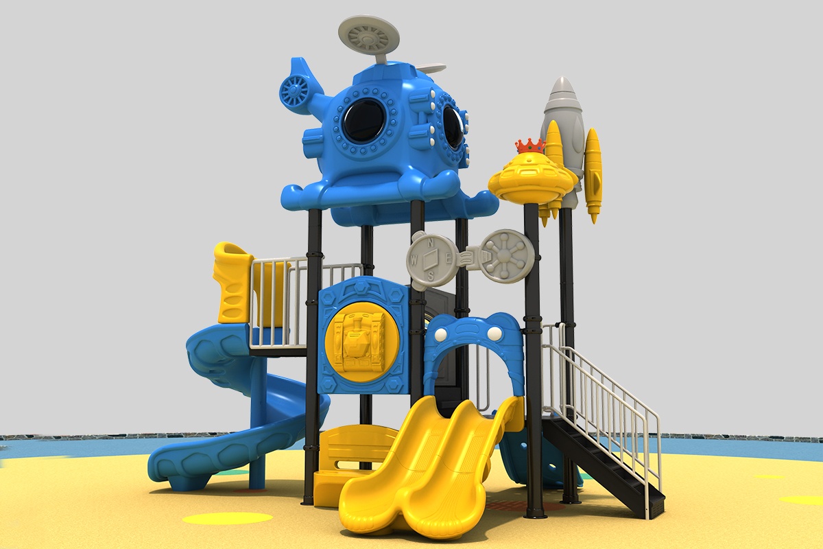 outdoor slide Playground Slide for Outdoor Cosmic Fun (2)