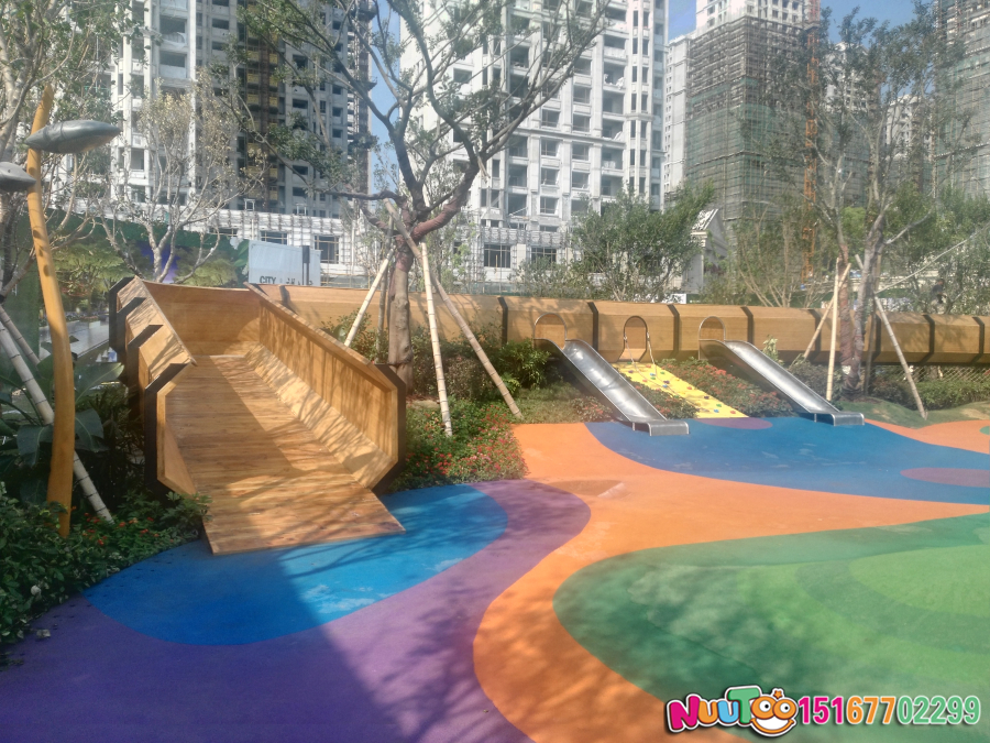 What are the landscape design in children's paradise design? Worth learning