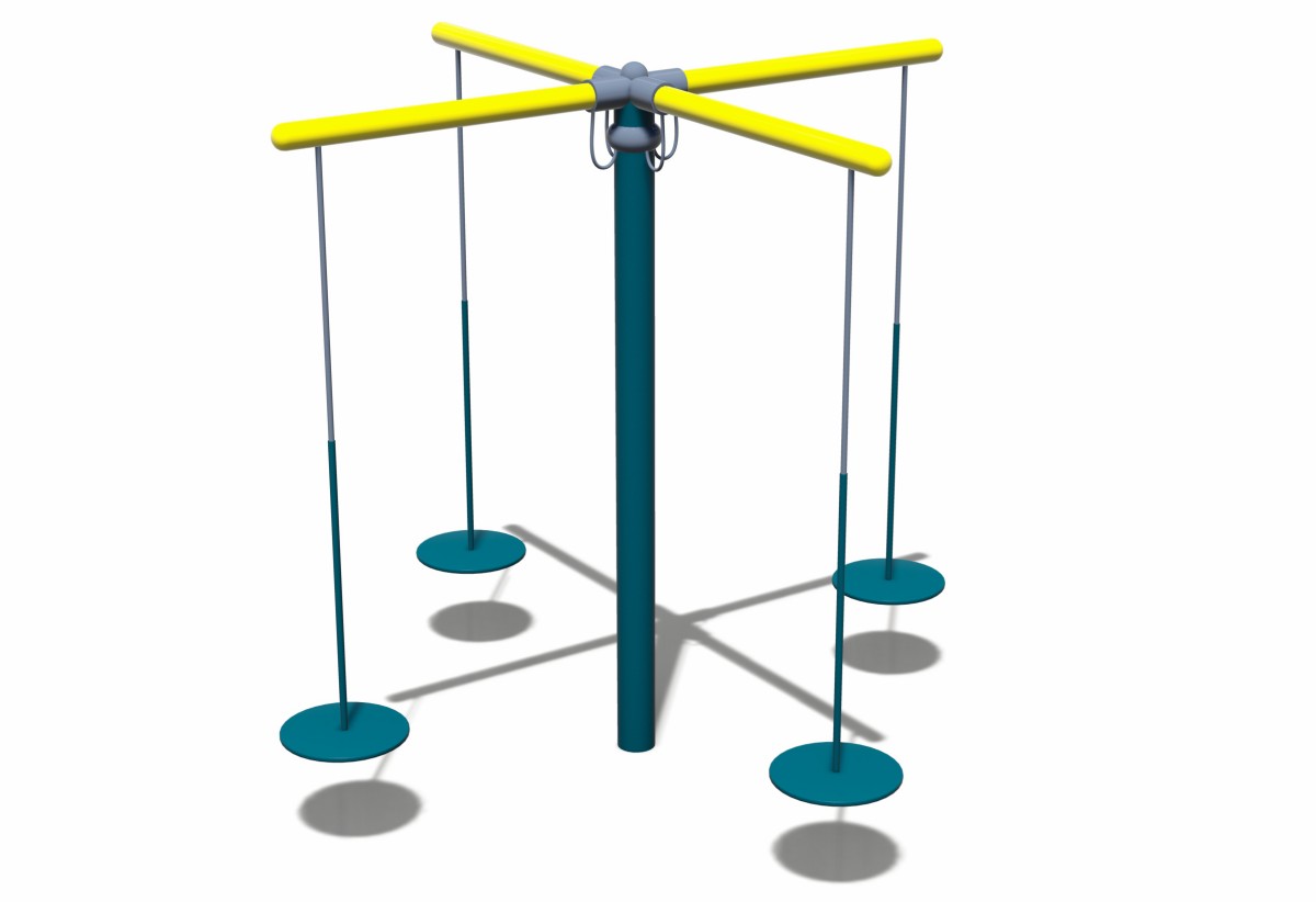 outdoor playground swing for kids 1 outdoor playground multi-person swing (1)