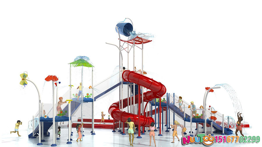 Before the opening of the water park disinfection is the key