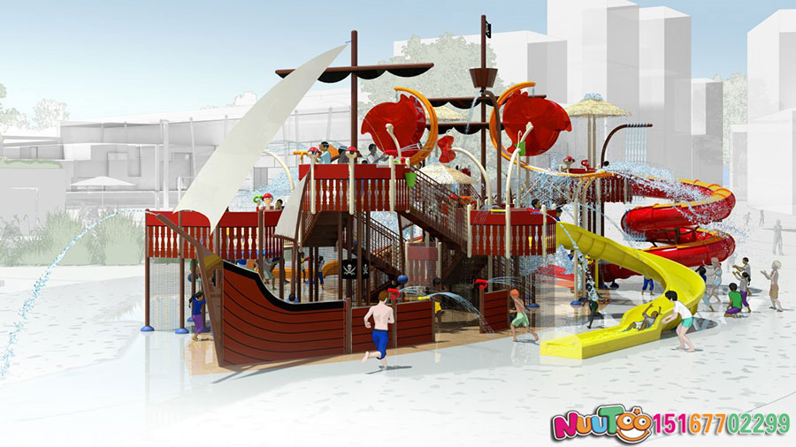 Water Slide + Water Amusement Equipment + Children's Play Facilities (6)
