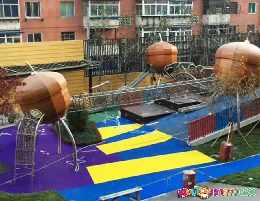 Is the large combination slide only suitable for children? Adults can also experience