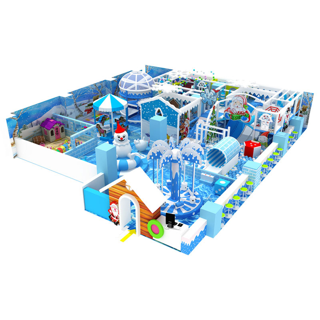 China Children's Ice Theme Indoor Playground Price