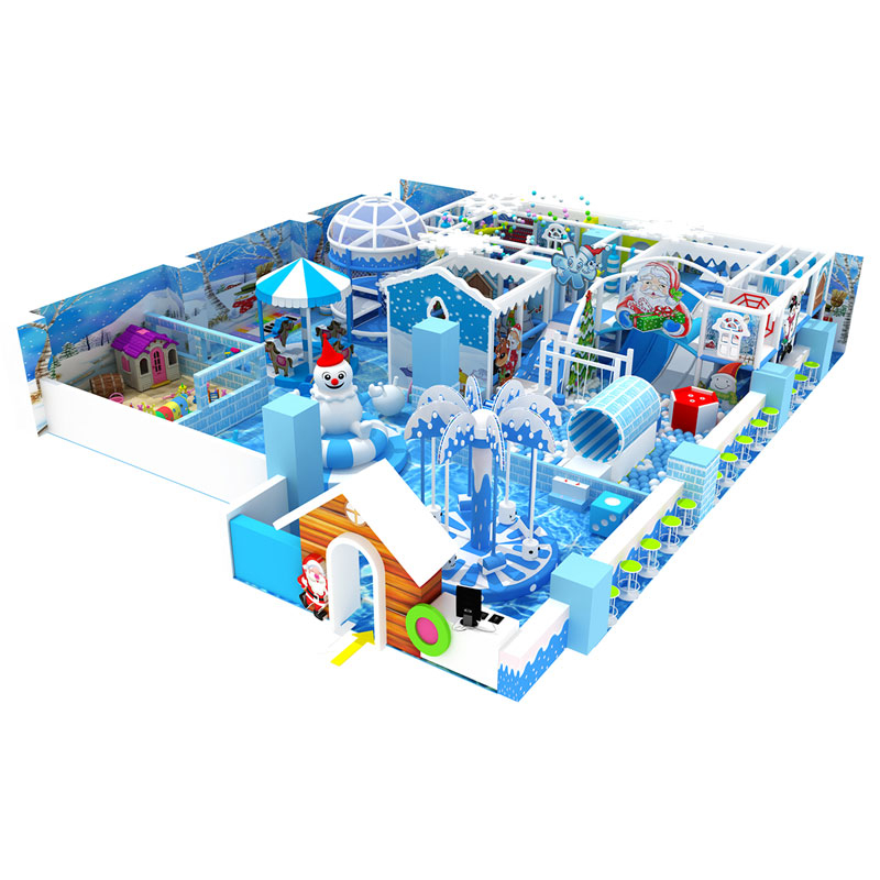 China Children's Ice Theme Indoor Playground Price