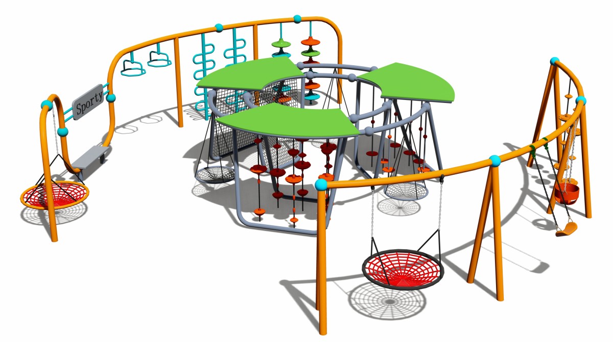 Playground swing set (2) Playground swing set (2)