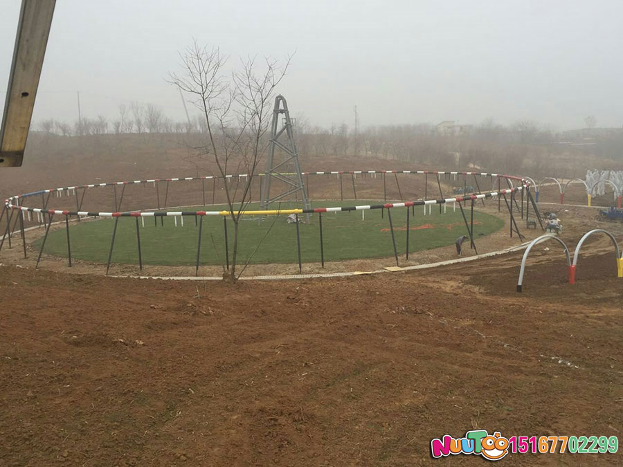 Non-standard amusement + Hongshan Sports Park construction + children's playground (9)