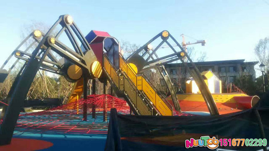 Non-standard travel + Hangzhou Vanke Spider combination slide + amusement equipment manufacturers (1)