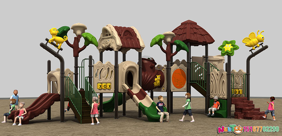 What are the difference between the wooden slide compared to ordinary slides?