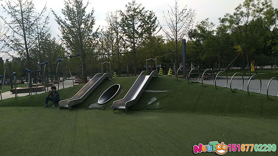 Walnut Park + Non-standard Tour + Combination Slide + Amusement Equipment - (21)