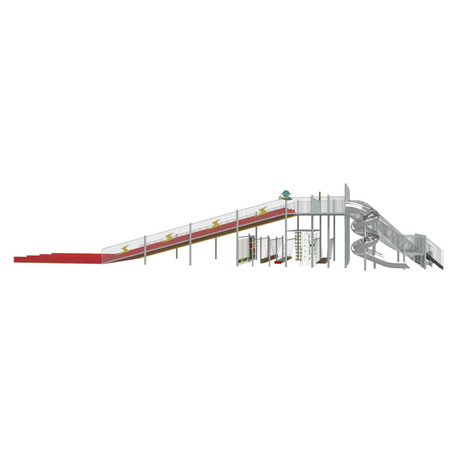 China Rainbow Slide，Rainbow Playground Slide Manufacturer