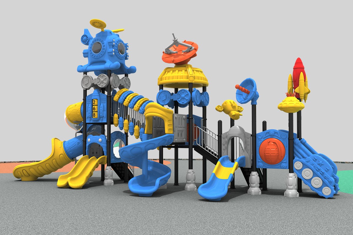 Playground slide outdoor playset with slide (1)