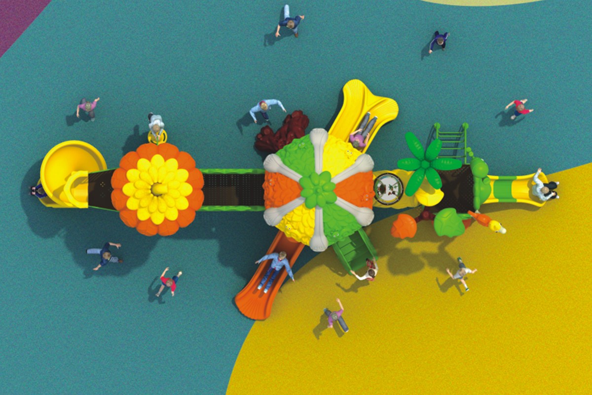 playground equipment slides roller slide playground (3)