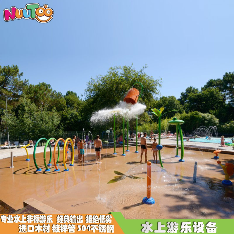 Non-standard amusement items in the water park