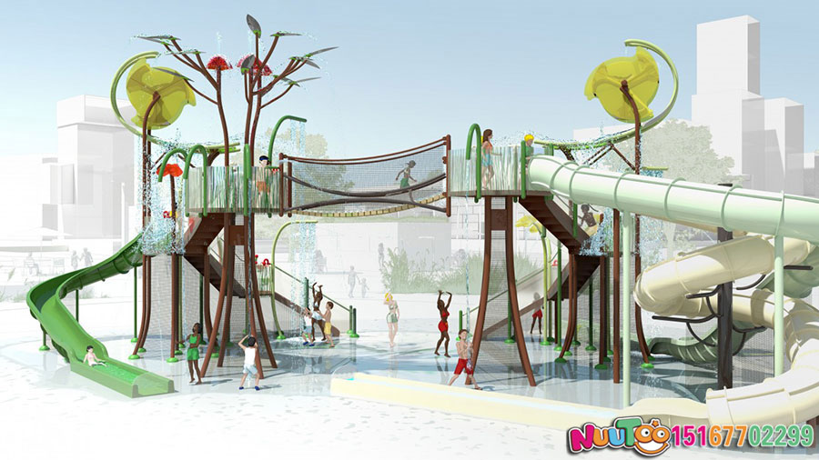 Water Slide + Water Amusement Equipment + Children's Play Facilities (4)