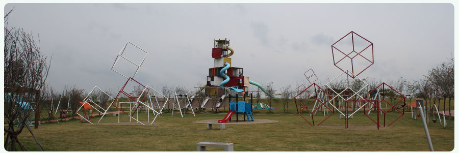 Hongshan Sports Park + non-standard amusement project + combination slide _01