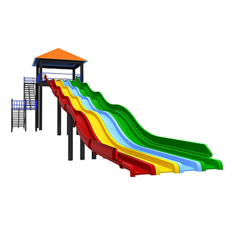 Rainbow Playground Slide,China Rainbow Slide Factory