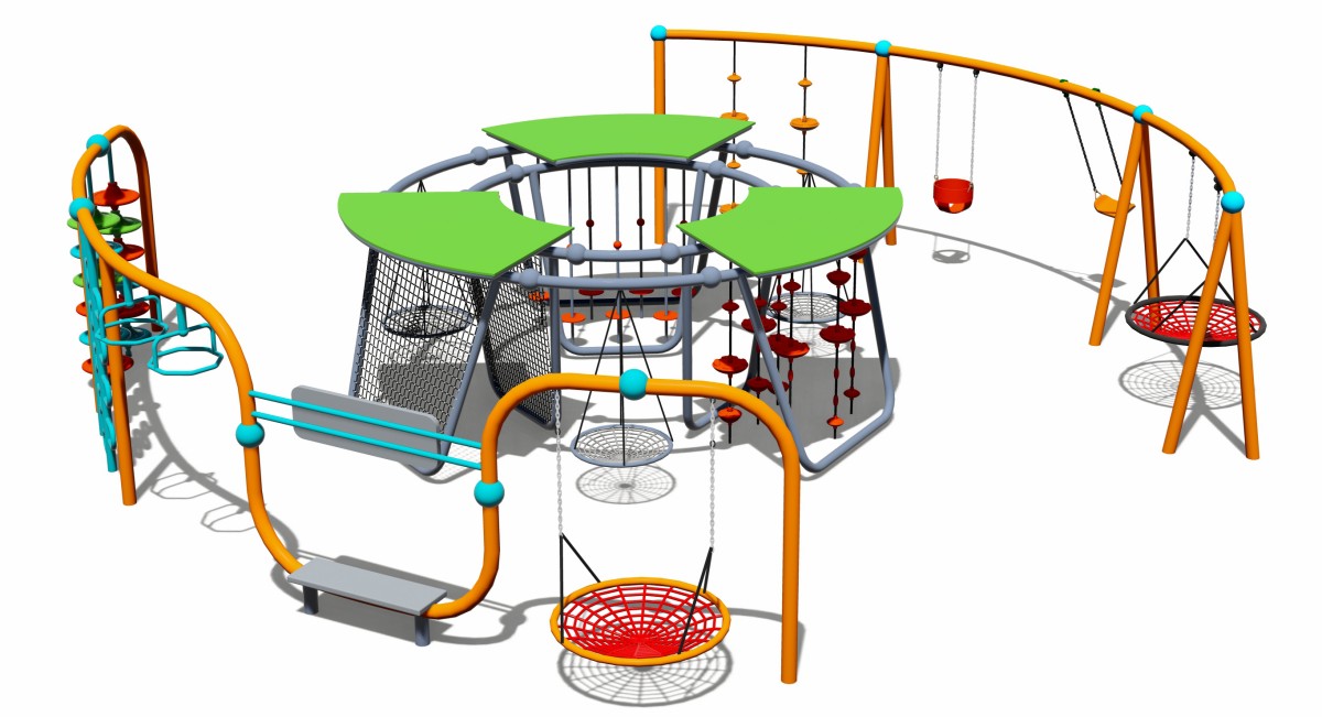 Playground swing set (1) Playground swing set (1)