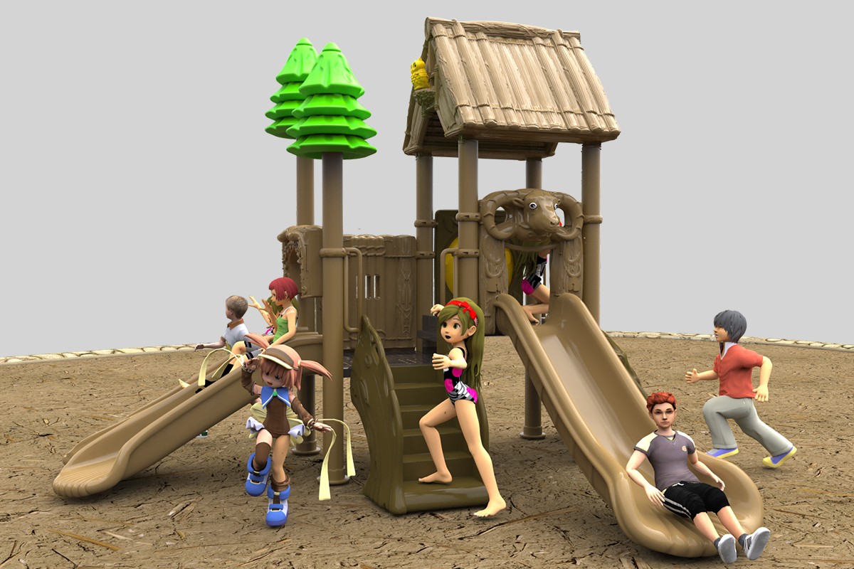 outdoor playground slide Augmented reality playground slide (1)