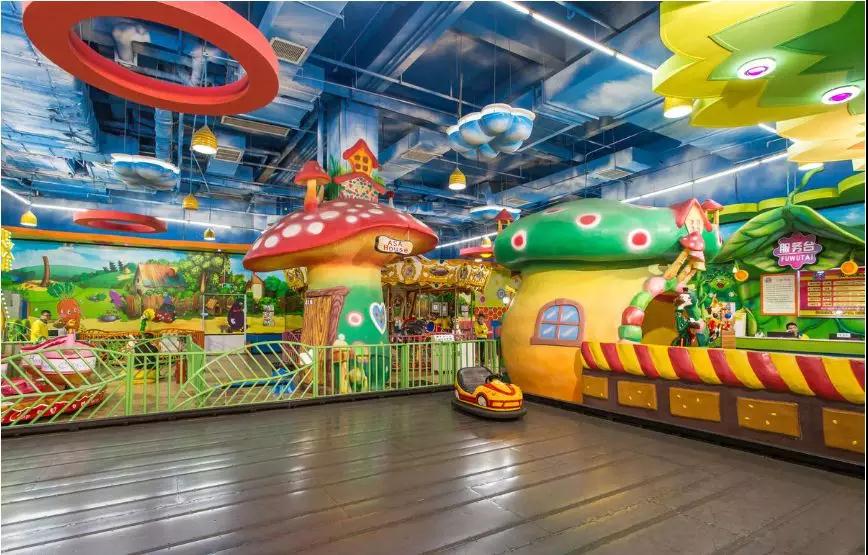 Indoor Children's Paradise + Children's Naughty Fort + Indoor Amusement