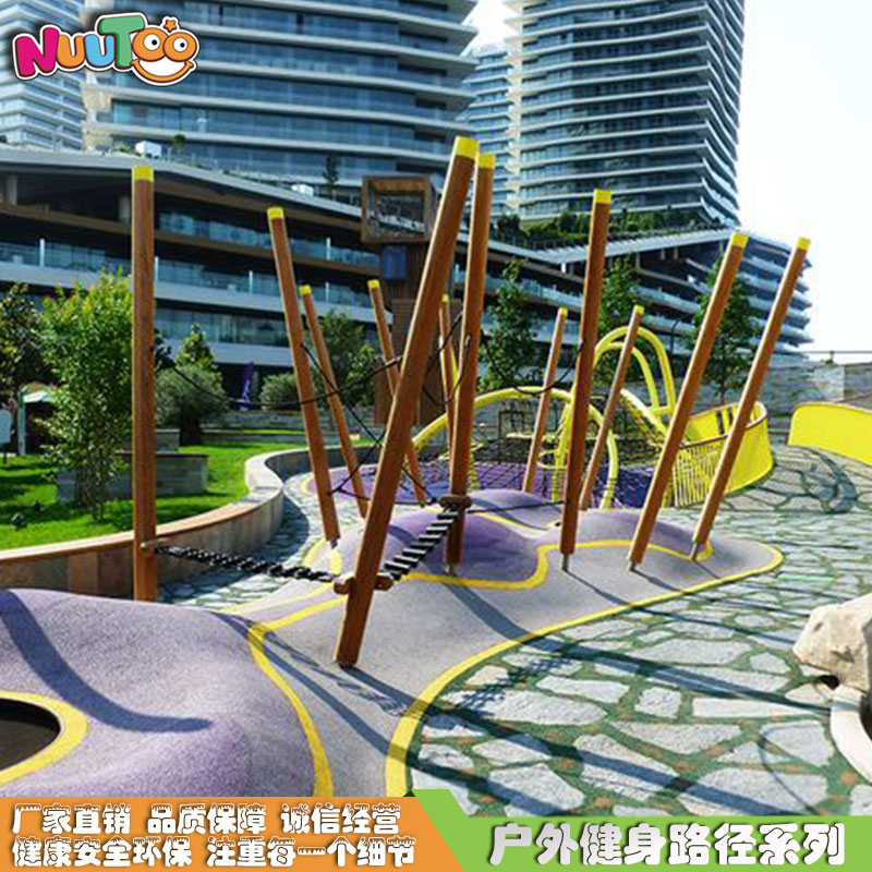 Middle-aged and elderly outdoor fitness equipment_letu non-standard amusement