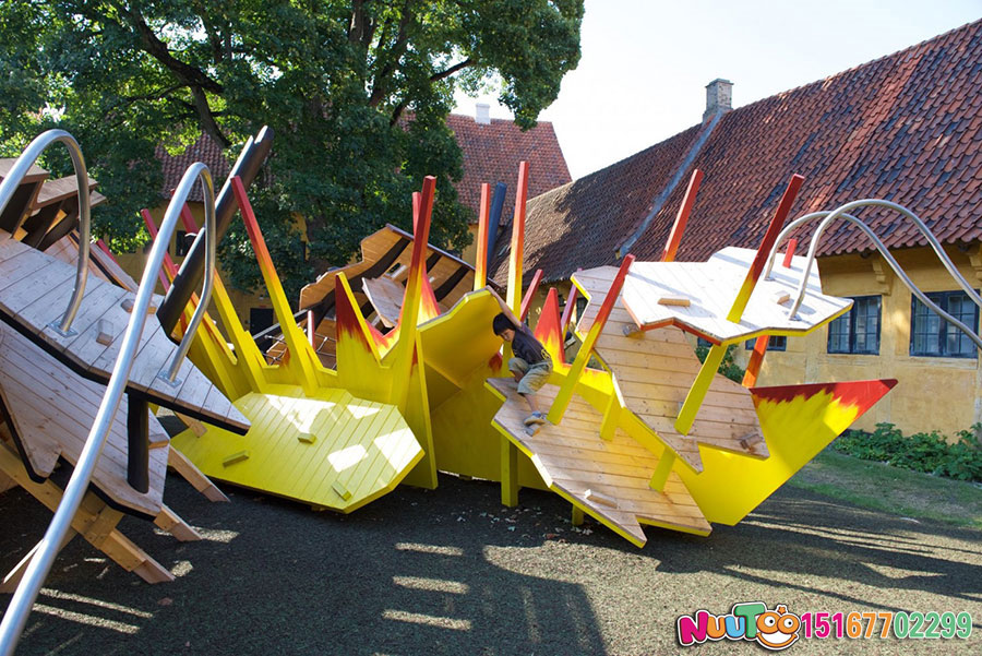 Wood Slide + Landscape Amusement + Non-moving Amusement + Children's Play Facilities + Ships (1)