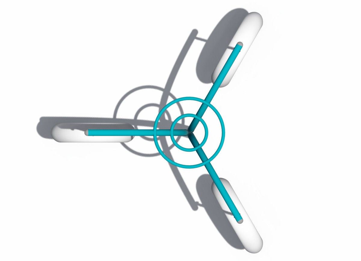 Outdoor playground swing with moon seat (5) Outdoor playground swing with moon seat (5)