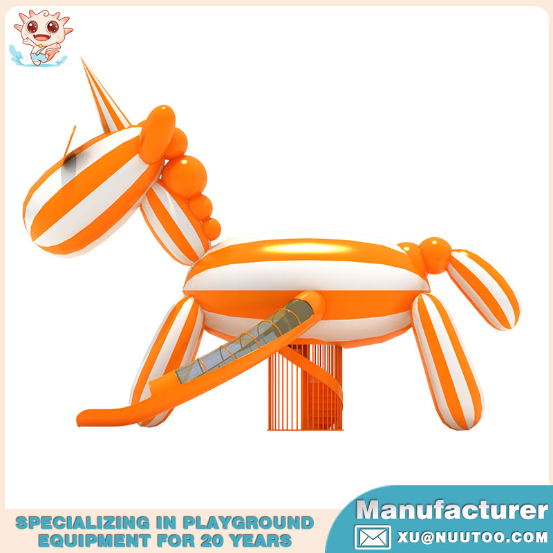 Custom playground equipment manufacturer designed unicorn playgrounds