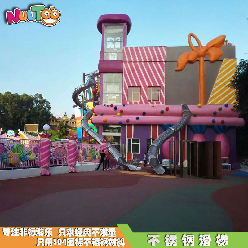 Dongguan Longfeng Villa outdoor stainless steel slide price_letu non-standard amusement equipment