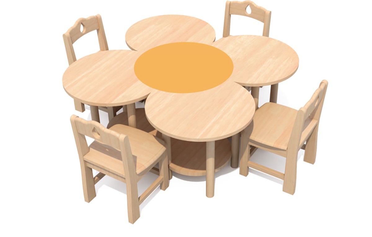 Kindergarten desk and chairs (2) Kindergarten desk and chairs (2)