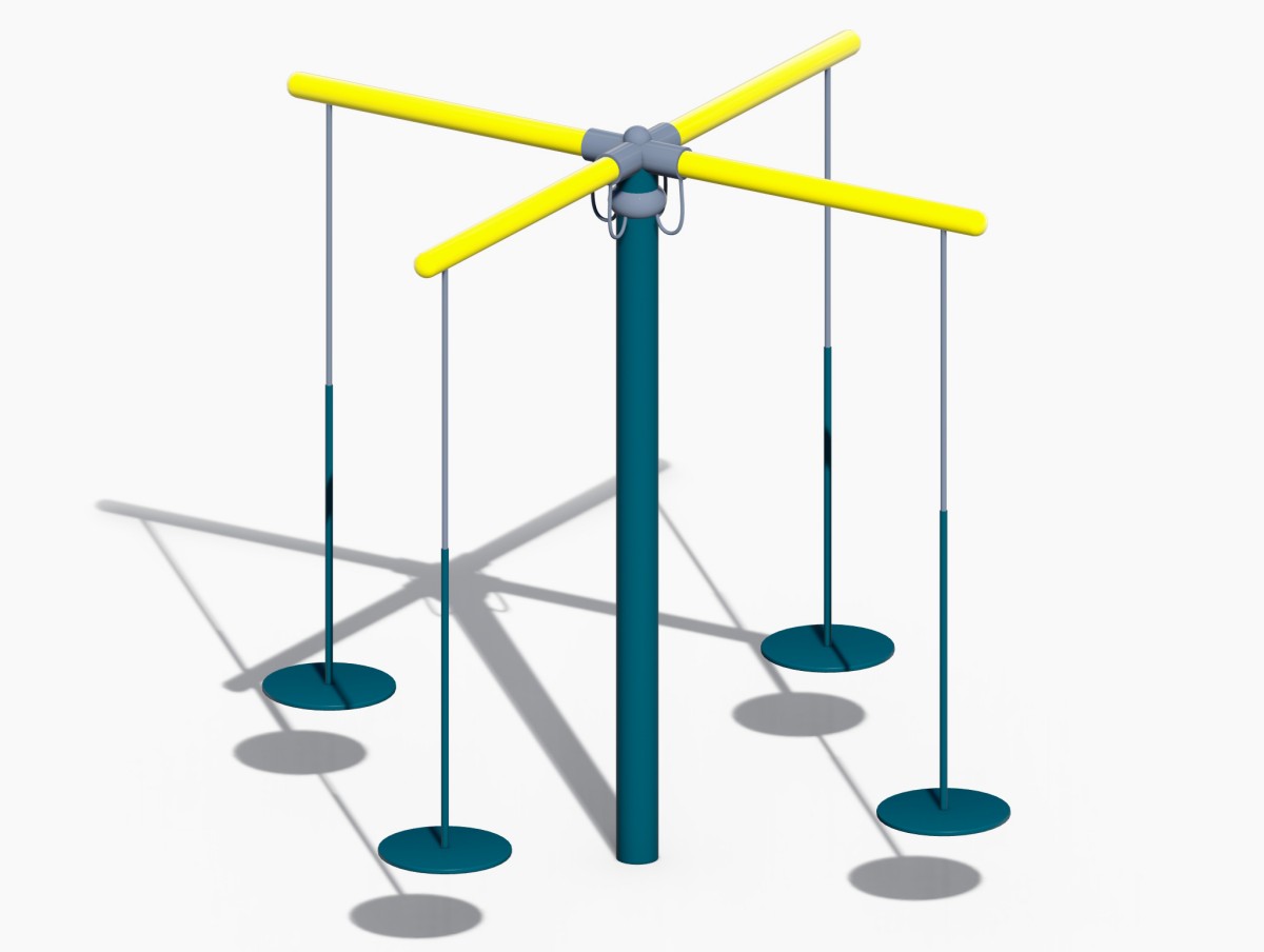 outdoor playground swing for kids 3 outdoor playground multi-person swing (3)