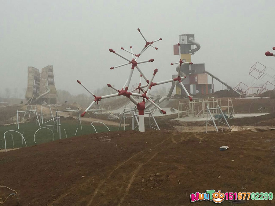 Non-standard amusement + Hongshan Sports Park construction + children's playground (10)