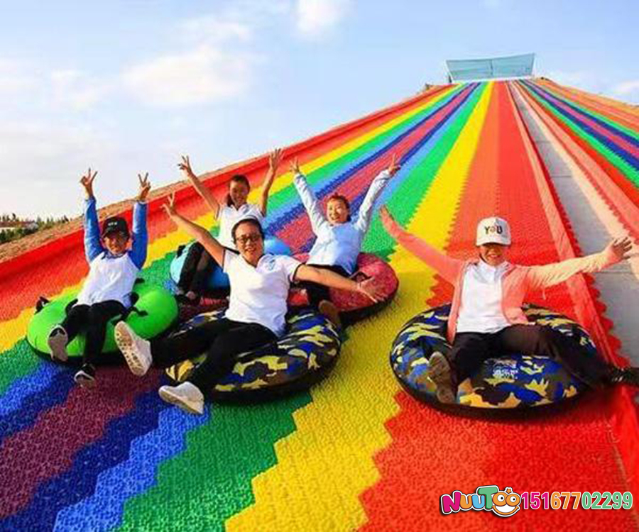 How is the Rainbow slide business model of Xi'an Qujiang Agricultural Expo Park? The more you create a new better