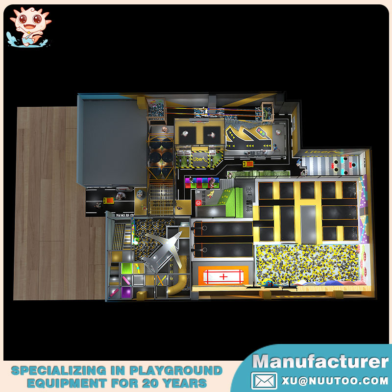 Premier Large Indoor Playground Factory 