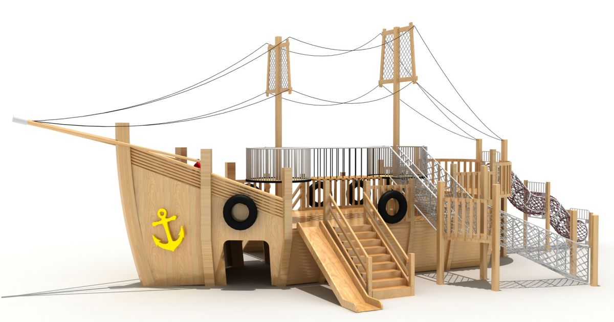 pirate ship playground equipment (3)