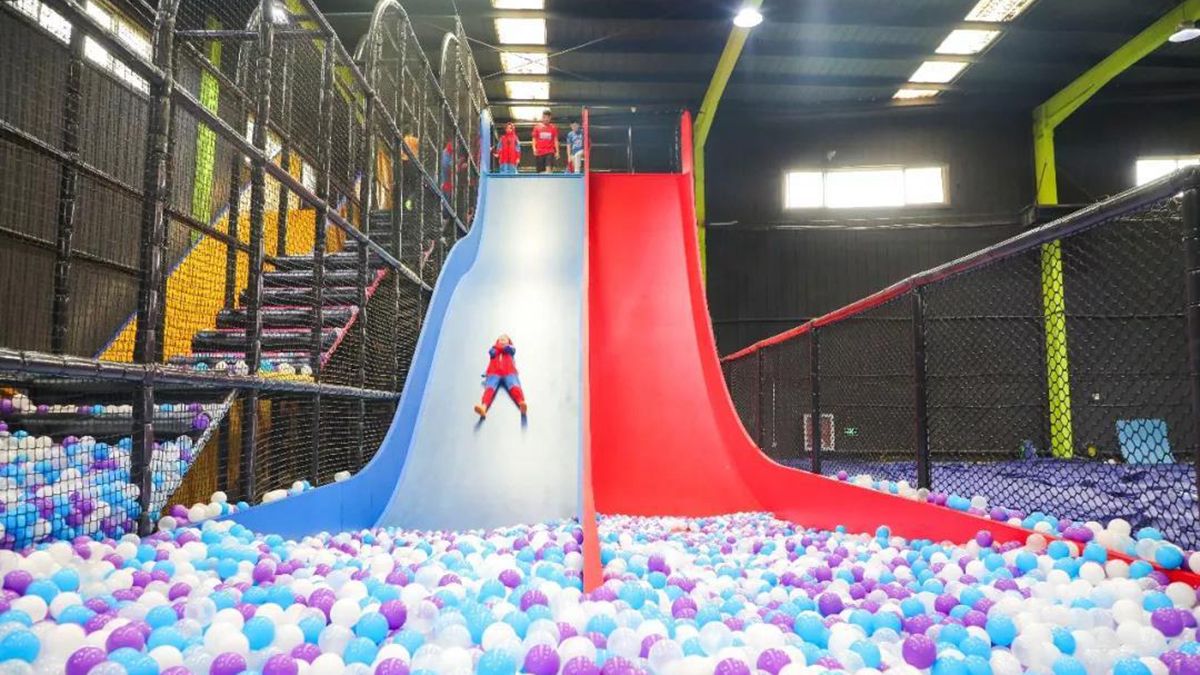 What Should I See Before The Indoor Children's Devil Slides? Want To Look At The Future