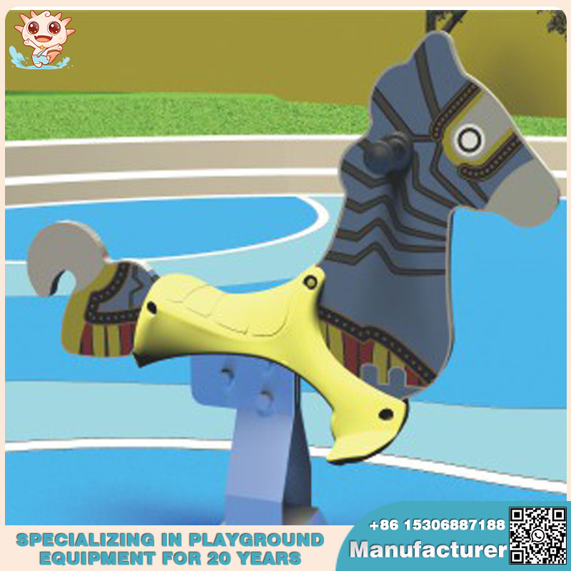 Children Playground Facilities Manufacturer Design Spring Riders NU-YM008