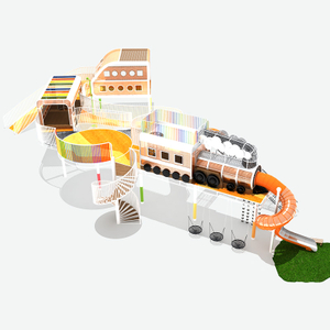 Playground Equipment Manufacturer Offers Power Camp Landscape Playground Design