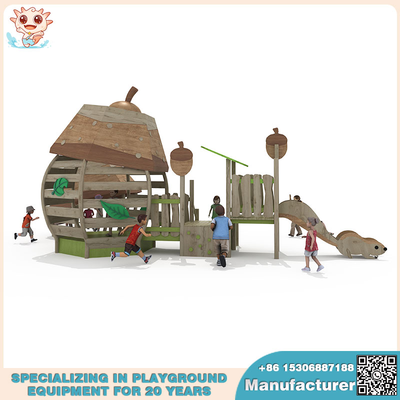 Premium Wooden Playground Equipment from Outdoor Playground Factory