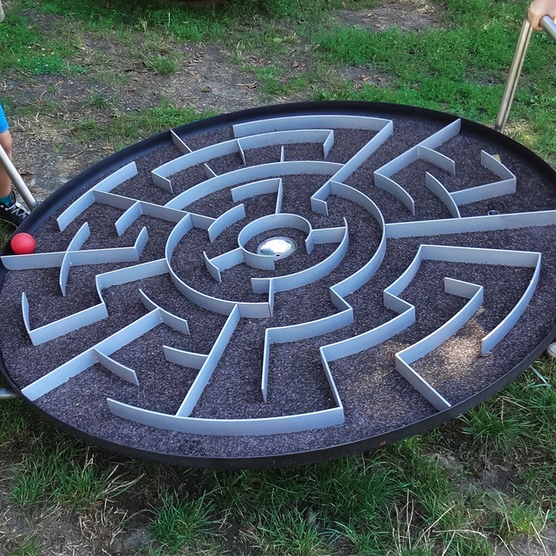 Circular Maze，outdoor Science Playground Equipment Supplier