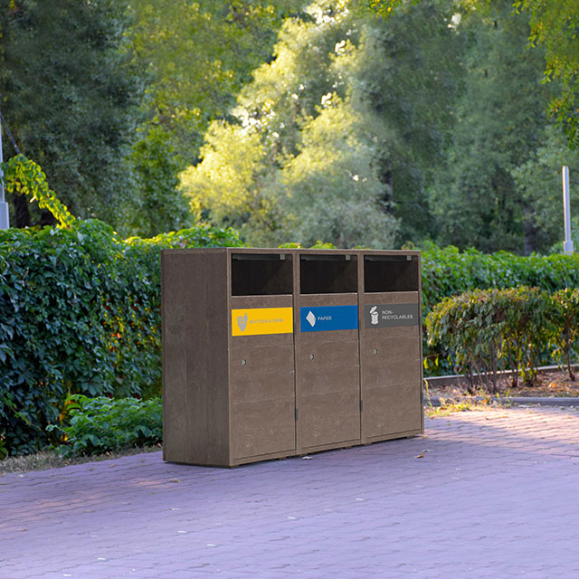 Wooden Rubbish Bin, Dustbin Trader